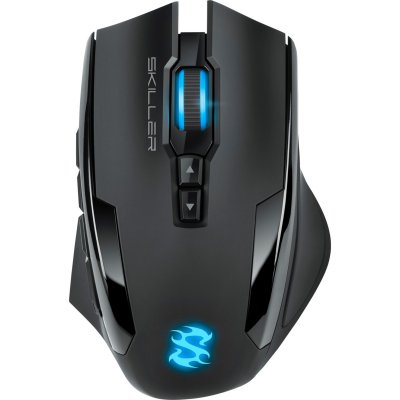 SHARKOON SKILLER SGM1 - Souris - optique - 12 boutons - filaire