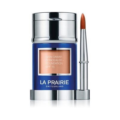 LA PRAIRIE Skin Caviar Anti-Cernes Fond De Teint Spf15 Soft Ivory Beige 