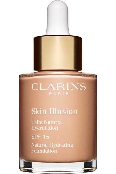 CLARINS SKIN ILLUSION teint naturel hydratation #107-beige
