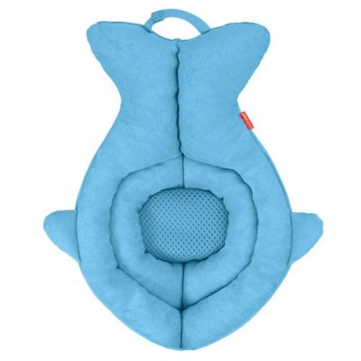 SKIP HOP  si&egrave;ge de bain de lavabo pour b&eacute;b&eacute; moby bleu