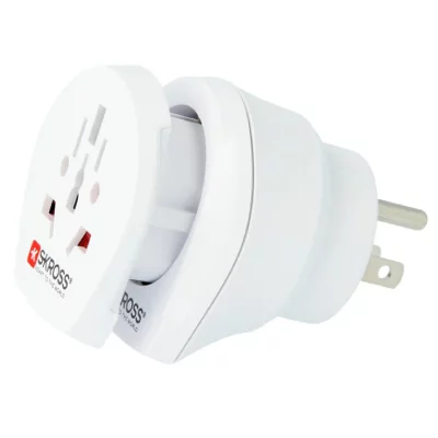 SKROSS  1.500204-E Combo World tu USA Adattatore da Viaggio da Mondo per USA