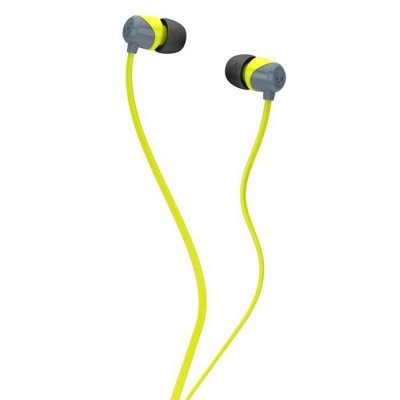 SKULLCANDY  JIB &eacute;couteurs intra-auriculaires gris/vert lime