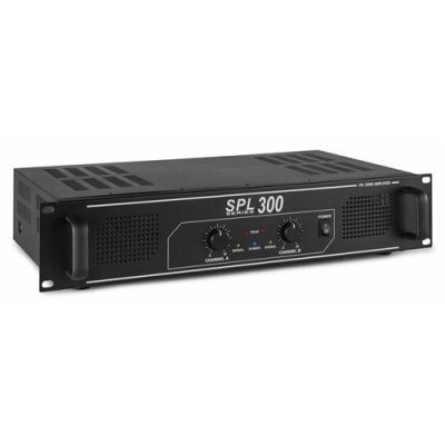 SKYTEC  SPL 300 Ampli audio sono DJ 300W LED