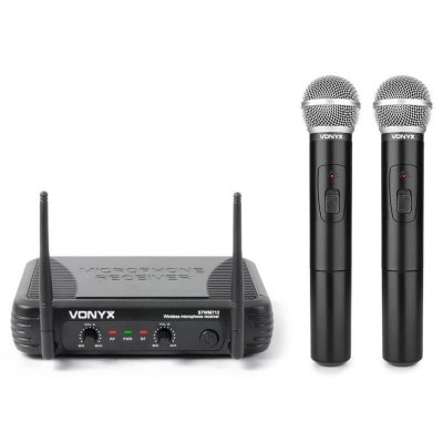 SKYTEC  STWM712 syst&egrave;me de micro VHF 2 canaux