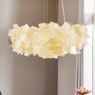 SLAMP  Clizia SP L - Acrilux Fum&egrave; Transparent - 