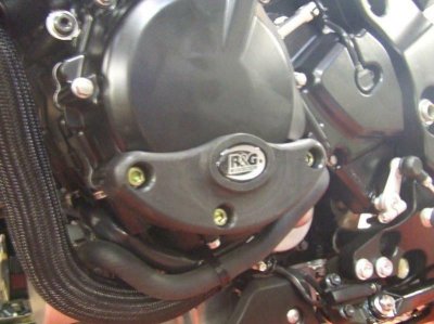 R&G RACING Slider moteur gauche  noir Suzuki GSX-S 750 17-18