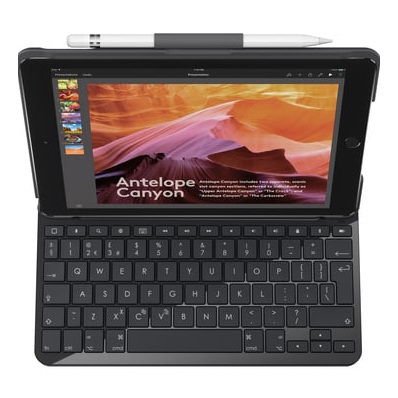 LOGITECH Slim folio w/bt keyboard carbon blk ita 5099206081413