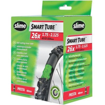 SLIME  Smart Presta Valve Inner Tube Noir 26&acute;&acute; / 1.75-2.125