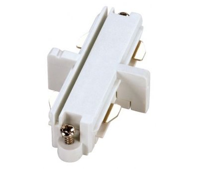 SLV  143091 longitudinal coupler for 1-phase high-voltage track, white
