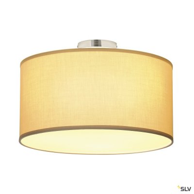 SLV  155373 Soprana Plafonnier Ampoule &agrave; &eacute;conomie d&eacute;nergie, LED E27 180 W beige 