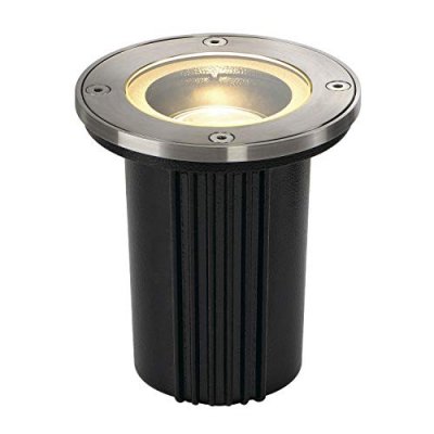 SLV  - Lampe ext&eacute;rieur encastrable Dasar Inox 316 IP67 D11 cm - Inox