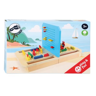 SMALL FOOT  Company - 3457 - Jeu De Soci&eacute;t&eacute; - Bataille Navale - Bleu