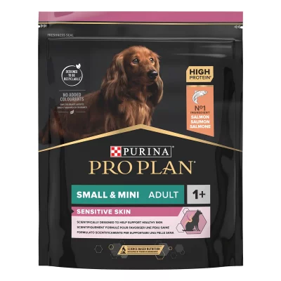  Small & Mini Adulte Peaux Sensibles 700 g Saumon - Black - Purina