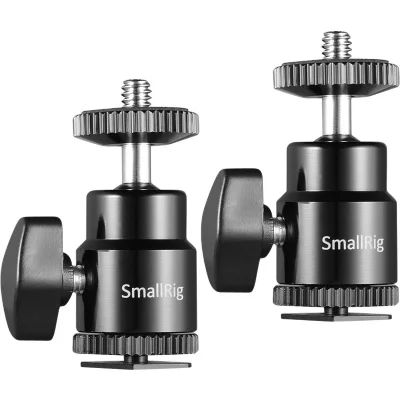 SMALLRIG  t&ecirc;te avec support 1/4po pour sabot - 2059