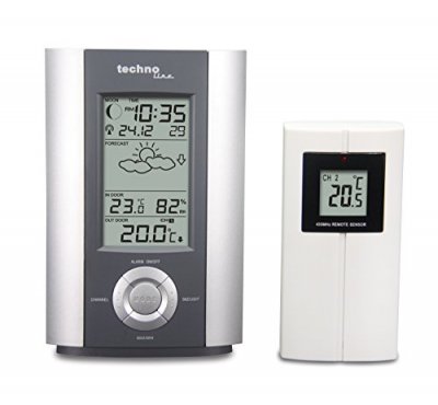 TECHNOLINE Smart Effects WS6710 R&eacute;veil/station m&eacute;t&eacute;o Quartz Capteur ext&eacute;rieur