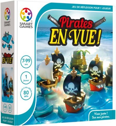 SMARTGAMES SMART GAMES - Pirates En Vue - Jeu De Casse-T&ecirc;te Stimulant & Evolutif