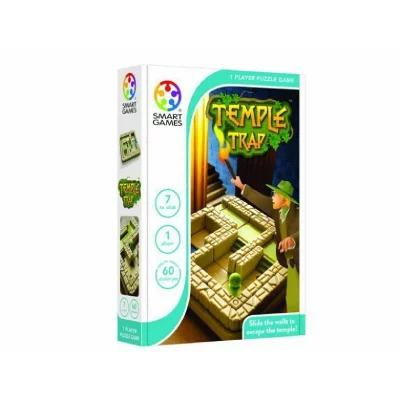 SMARTGAMES Smart Games - Temple Trap, Puzzle Game with 48 Challenges, 7+ Years