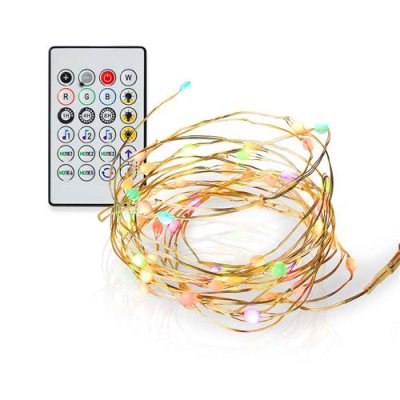 NEDIS Smart led wire wifi multi colour ip20 5 m&egrave;tres-wifilx51rgb - 