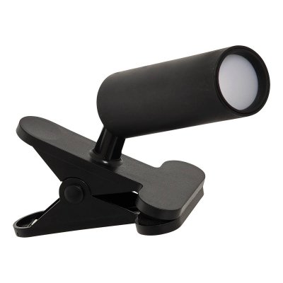 SMART SYSTEM  - Lampe LED Pince ""Sans fil"" 20cm Noir