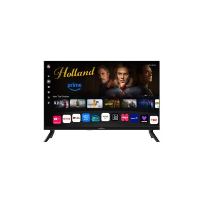 SMART TECH  24HH01K - TV LED Smart 24"" HD - Dolby Digital+ - Noir