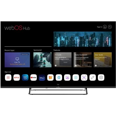 SMART TECH Smart-Tech 50UW02V TV 127 cm (50 ) 4K Ultra HD Smart TV Wifi Noir 260 cd/m&sup2; - Neuf