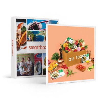  SMARTBOX - Coffret Cadeau 2 repas Quitoque au choix &agrave; cuisiner pour 2, livr&eacute;s &agrave; domicile-Gastronomie