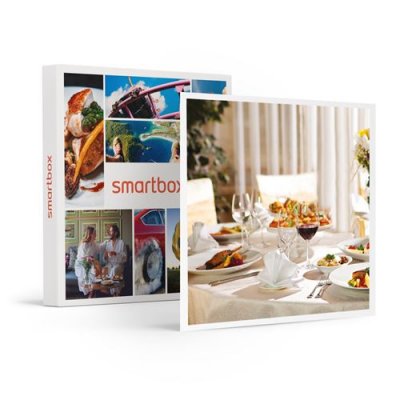  SMARTBOX - D&icirc;ner menu 3 plats &agrave; une table exquise de Normandie - Coffret Cadeau Gastronomie