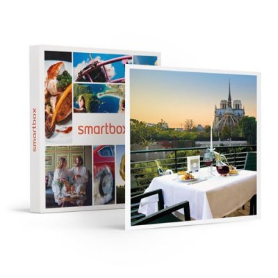 SMARTBOX  - D&icirc;ner romantique &agrave; Paris - Coffret Cadeau Gastronomie