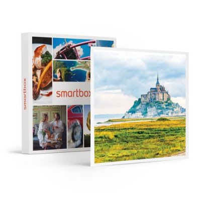  SMARTBOX - &Eacute;vasion en duo &agrave; proximit&eacute; de la baie du mont Saint-Michel - Coffret Cadeau S&eacute;jour