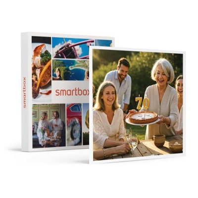  SMARTBOX - Joyeux anniversaire ! 70 ans - Coffret Cadeau Multi-th&egrave;mes