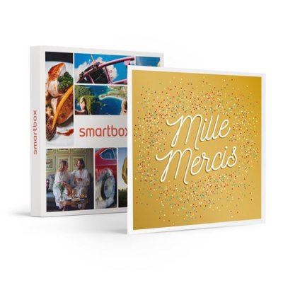  SMARTBOX - Mille mercis - Coffret Cadeau Multi-th&egrave;mes
