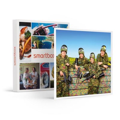  SMARTBOX - Passion paintball et laser game - Coffret Cadeau Sport & Aventure