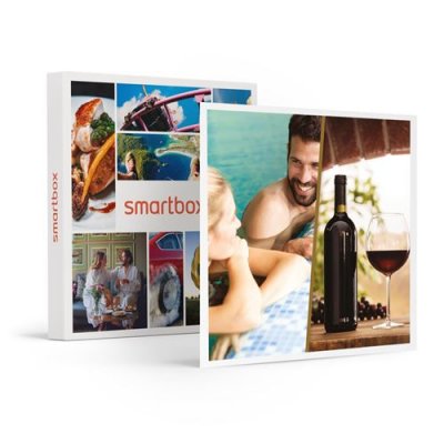  SMARTBOX - Pause bien-&ecirc;tre et atelier &oelig;nologique en duo - Coffret Cadeau Multi-th&egrave;mes