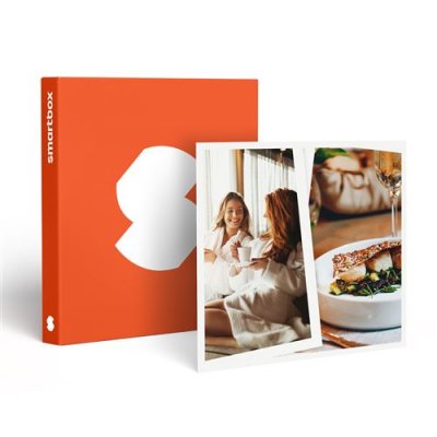  SMARTBOX - Pause bien-&ecirc;tre et d&icirc;ner pour des instants privil&eacute;gi&eacute;s &agrave; 2 - Coffret Cadeau Multi-th&egrave;mes