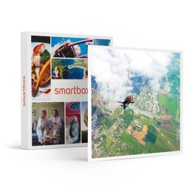  SMARTBOX - Saut en parachute &agrave; 4000 m&egrave;tres pour 2 au sud de Paris - Coffret Cadeau Sport & Aventure