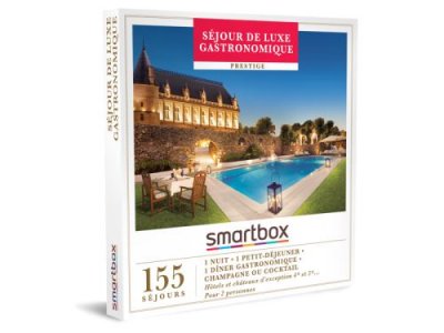 SMARTBOX  - S&eacute;jour de luxe gastronomique - Coffret Cadeau S&eacute;jour