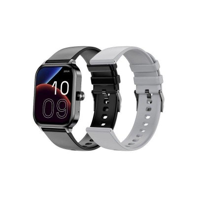 SPC SMARTEE DUO 3 - Montre connect&eacute;e &eacute;cran AMOLED 1,93"", appels BT, noir