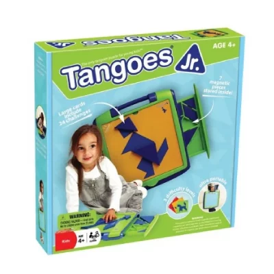 SMARTGAMES  - TG JRT001 - Jeu de Soci&eacute;t&eacute; - Tangoes JR -120 D&eacute;fis