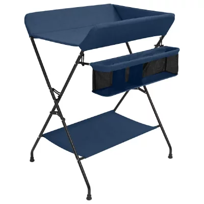 VIDAXL SMARTGROUPSTORE BD - BD Table &agrave; langer Fer Bleu Marine