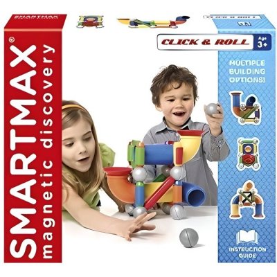 SMARTMAX - Jeu de Construction aimant&eacute;e, 3 ans to 6 ans, SMX 404
