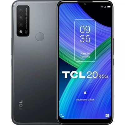 TCL Smartphone 20R T767H-2ALCWE12 6.5 HD Mediatek Dimensity 700 4Go 64Go Android 11 Gris
