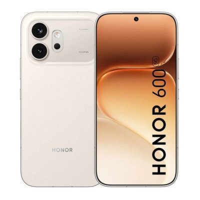 HONOR Smartphone 600 5G Double nano SIM 256 Go 8 Go RAM 6.57'' Blanc Or