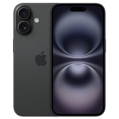 Smartphone Apple iPhone 16 128GB 6.1 Noir Dual SIM 5G iOS 18 MYE73QL/A