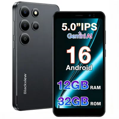 BLACKVIEW Smartphone  WAVE 2C Double Nano SIM 32 Go 5'' Noir