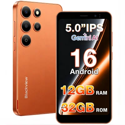 BLACKVIEW Smartphone  WAVE 2C Double Nano SIM 32 Go 5'' Orange