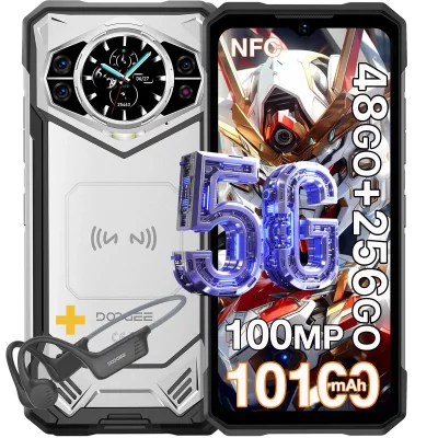 DOOGEE Smartphone  S200 VIP Edition Double SIM 256 Go 6.72"" Argent