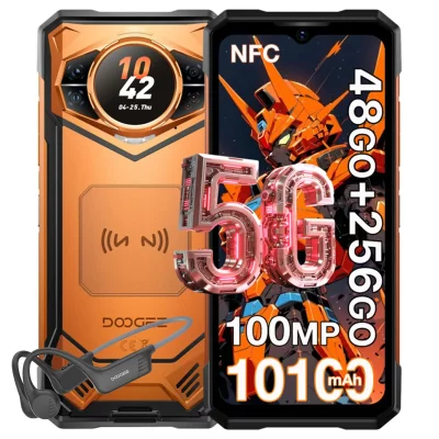 DOOGEE Smartphone  S200 VIP Edition Double SIM 256 Go 6.72"" Orange