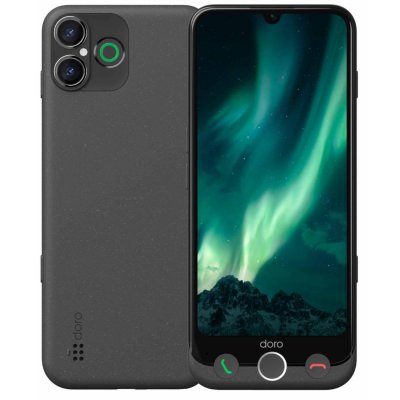 DORO Smartphone  Aurora A30 6.1"" Double Nano SIM 128 Go Graphite
