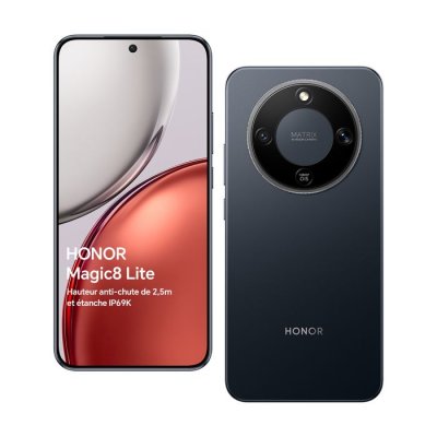 HONOR Smartphone  Magic8 lite 5G 8Go Ram 512Go Noir