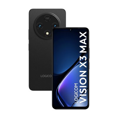 LOGICOM Smartphone  Vision X3 Max 6,9"" Double nano SIM 256 Go Noir